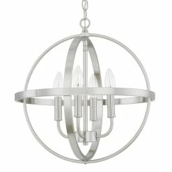 Wholesale 🔔 Capital Lighting HomePlace 4-Light Pendant in Brushed Nickel ✔️