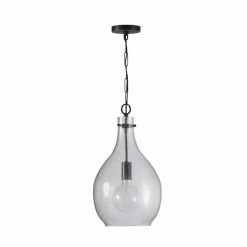 Flash Sale ⭐ Capital Lighting Independent 100W 1-Light Medium E-26 Incandescent Pendant in Pewter 🛒