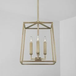 Budget 💯 Capital Lighting Thea 60W 4-Light Candelabra E-12 Foyer Lighting in Aged Brass 😉 -Capital Lighting Sales Query 215