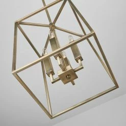 Budget 💯 Capital Lighting Thea 60W 4-Light Candelabra E-12 Foyer Lighting in Aged Brass 😉 -Capital Lighting Sales Query 216