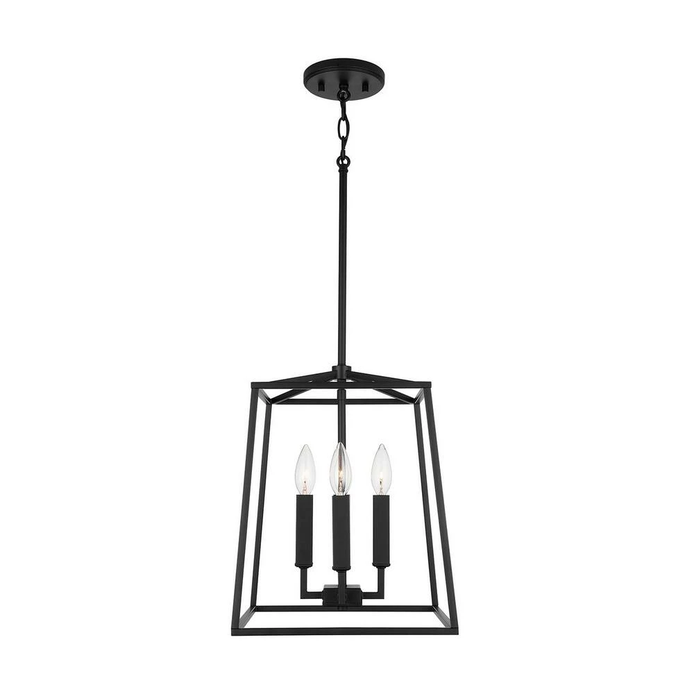 Best Pirce π Capital Lighting Thea 60W 4-Light Candelabra E-12 Foyer Lighting in Matte Black π 2 Best Pirce π Capital Lighting Thea 60W 4-Light Candelabra E-12 Foyer Lighting in Matte Black π - Image 2