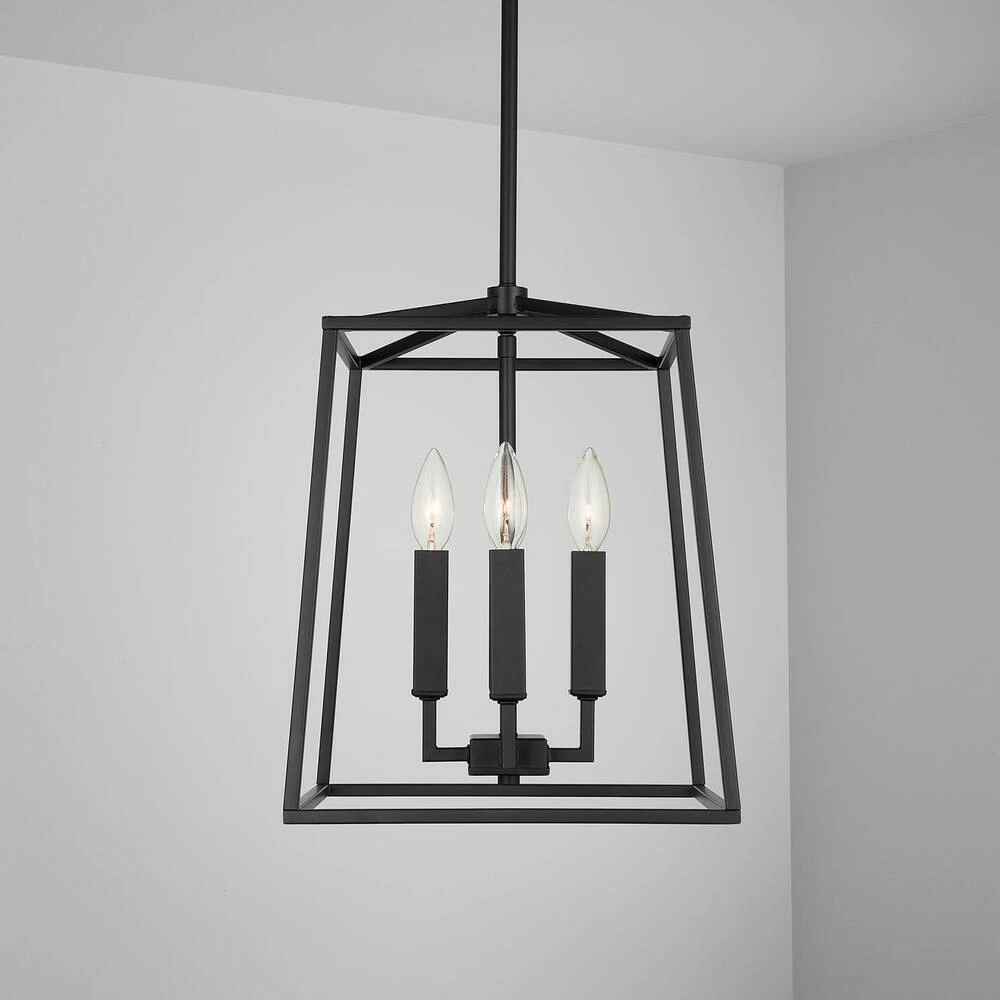 Best Pirce π Capital Lighting Thea 60W 4-Light Candelabra E-12 Foyer Lighting in Matte Black π 3 Best Pirce π Capital Lighting Thea 60W 4-Light Candelabra E-12 Foyer Lighting in Matte Black π - Image 3