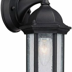 Discount ✨ Capital Lighting Main Street 75 W 1-Light Medium Lantern in Black 👏