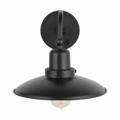Deals 🥰 Capital Lighting Independent 100W 1-Light Medium E-26 Incandescent Wall Sconce in Matte Black 😍 -Capital Lighting Sales Query 289