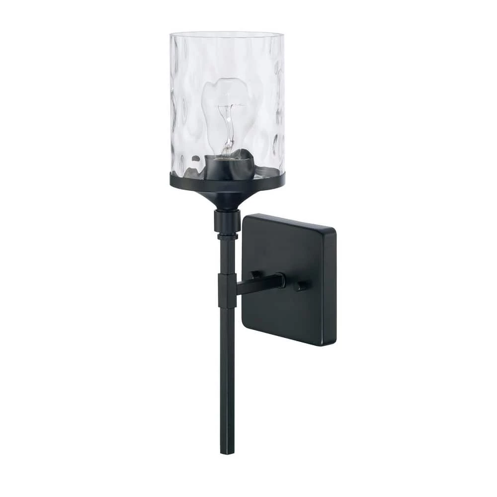Best reviews of 💯 Capital Lighting Colton 100W 1-Light Medium E-26 Incandescent Wall Sconce in Matte Black ✨ 1 Best reviews of 💯 Capital Lighting Colton 100W 1-Light Medium E-26 Incandescent Wall Sconce in Matte Black ✨
