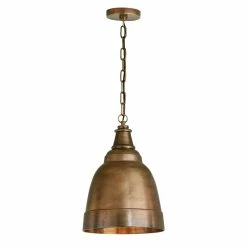 Coupon 🎁 Capital Lighting Sedona 100W 1-Light Medium E-26 Incandescent Pendant in Oxidized Brass 🌟