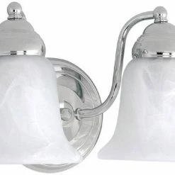 Buy ✔️ Capital Lighting Vanity 100 W 2-Light Medium Bracket in Polished Chrome ⌛