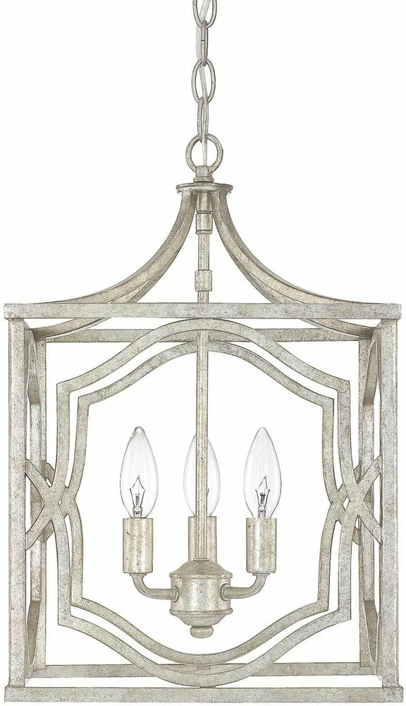Outlet π Capital Lighting Blakely 3-Light Foyer in Antique Silver π 1 Outlet π Capital Lighting Blakely 3-Light Foyer in Antique Silver π