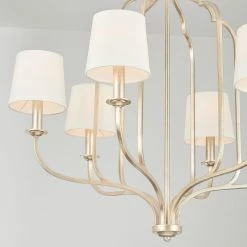 Hot Sale 🔥 Capital Lighting Ophelia 6 Light 31 in. Chandelier in Winter Gold 🧨 -Capital Lighting Sales Query 332