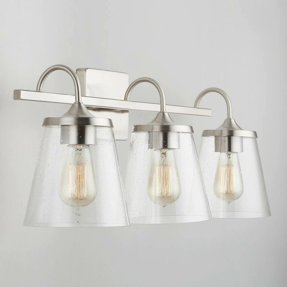 Coupon 𧨠Capital Lighting Jayne 100W 3-Light Medium Vanity Fixture in Brushed Nickel β 5 Coupon 𧨠Capital Lighting Jayne 100W 3-Light Medium Vanity Fixture in Brushed Nickel β - Image 5