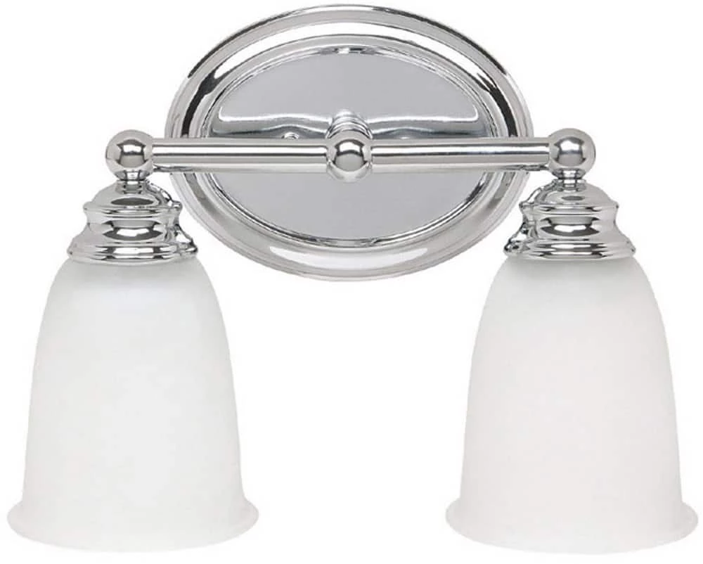 Wholesale π Capital Lighting Vanity 6 in. 100 W 2-Light Medium Bracket in Polished Chrome π 1 Wholesale π Capital Lighting Vanity 6 in. 100 W 2-Light Medium Bracket in Polished Chrome π