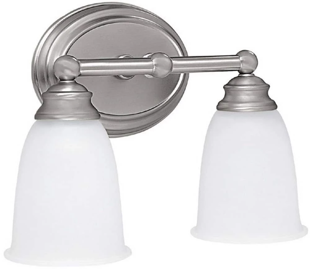 Cheap π― Capital Lighting Vanity 6 in. 100 W 2-Light Medium Bracket in Matte Nickel β€οΈ 1 Cheap π― Capital Lighting Vanity 6 in. 100 W 2-Light Medium Bracket in Matte Nickel β€οΈ