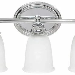 Best deal 😉 Capital Lighting Vanity 6 in. 3-Light 100 W Medium Bracket in Polished Chrome 🔔