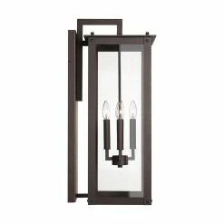 Hot Sale 🌟 Capital Lighting Hunt 60W 4-Light Candelabra E-12 Incandescent Outdoor Wall Sconce in Oiled Bronze 🌟 -Capital Lighting Sales Query 388