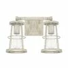 Hot Sale 🌟 Capital Lighting Beaufort 100W 2-Light Medium E-26 Incandescent Vanity Fixture in Mystic Sand 🥰