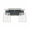 Brand new 🎁 Capital Lighting Tux 100W 2-Light Medium E-26 Incandescent Vanity Fixture in Black Tie 😀