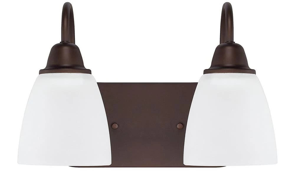 Flash Sale π Capital Lighting Trenton 100W 2-Light Medium E-26 Incandescent Vanity Fixture in Bronze π― 1 Flash Sale π Capital Lighting Trenton 100W 2-Light Medium E-26 Incandescent Vanity Fixture in Bronze π―