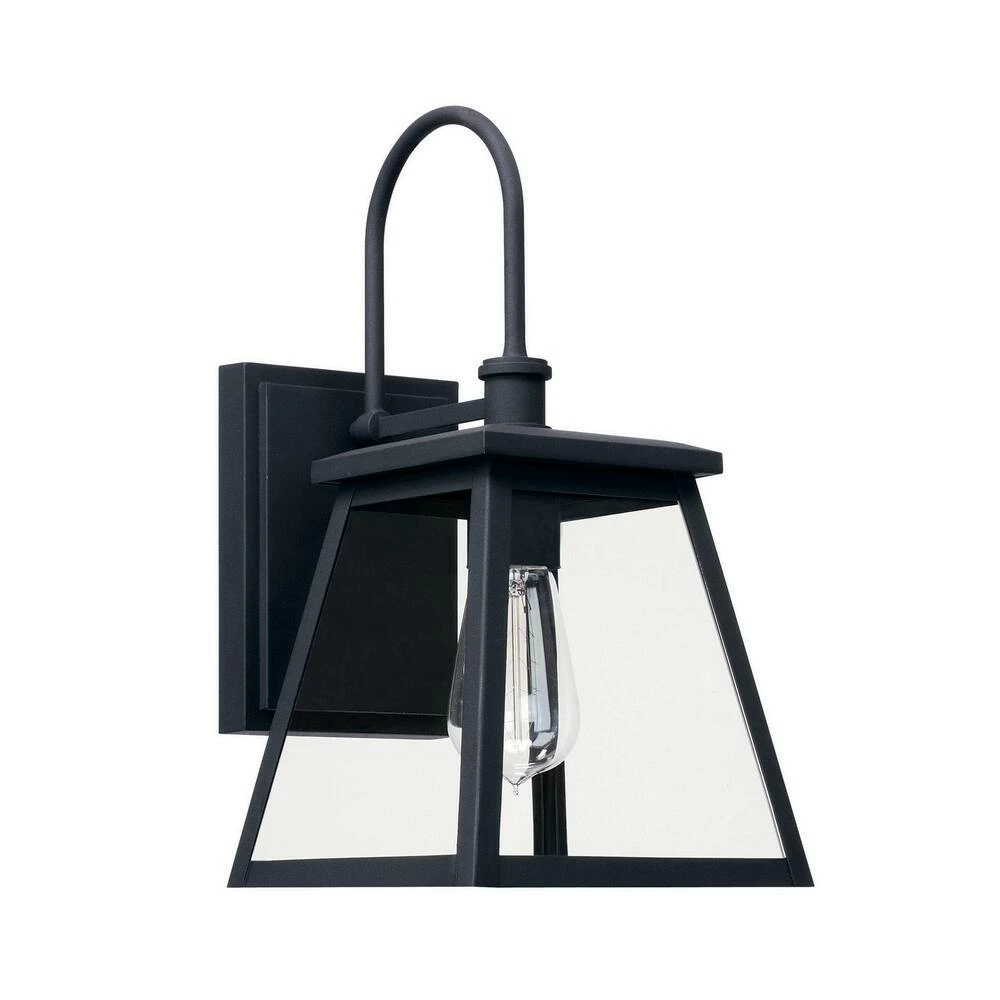 Best deal ❤️ Capital Lighting Belmore 100W 1-Light Medium E-26 Incandescent Outdoor Wall Lantern in Black 😍 1 Best deal ❤️ Capital Lighting Belmore 100W 1-Light Medium E-26 Incandescent Outdoor Wall Lantern in Black 😍