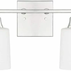 Best deal 💯 Capital Lighting Hayden 100W 2-Light Medium E-26 Incandescent Vanity Fixture in Polished Nickel ✔️