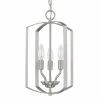 Cheap 🥰 Capital Lighting HomePlace 60W 3-Light Foyer Fixture in Brushed Nickel 🛒