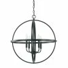 New ✨ Capital Lighting HomePlace 60W 4-Light Candelabra E-12 Incandescent Pendant Light in Matte Black ❤️