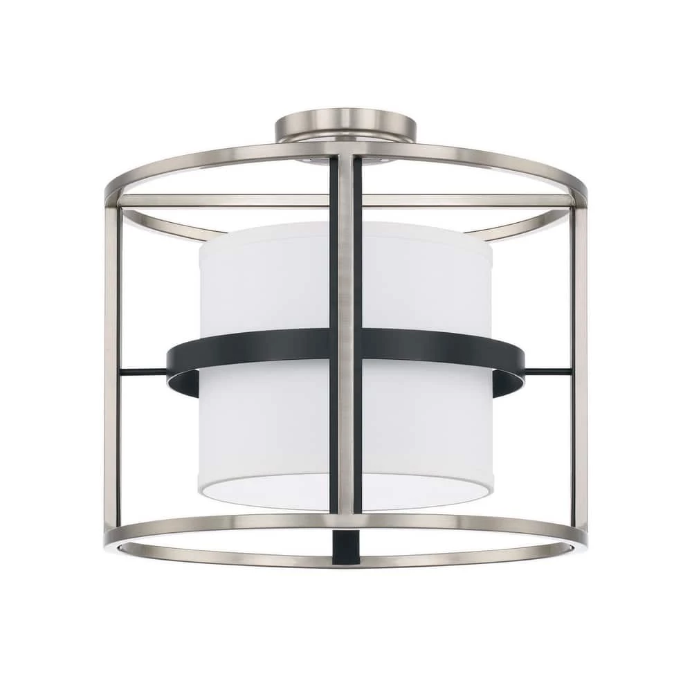 Wholesale π Capital Lighting Tux 60W 4-Light Candelabra E-12 Incandescent Semi-Flush Mount Ceiling Fixture in Black Tie π 1 Wholesale π Capital Lighting Tux 60W 4-Light Candelabra E-12 Incandescent Semi-Flush Mount Ceiling Fixture in Black Tie π