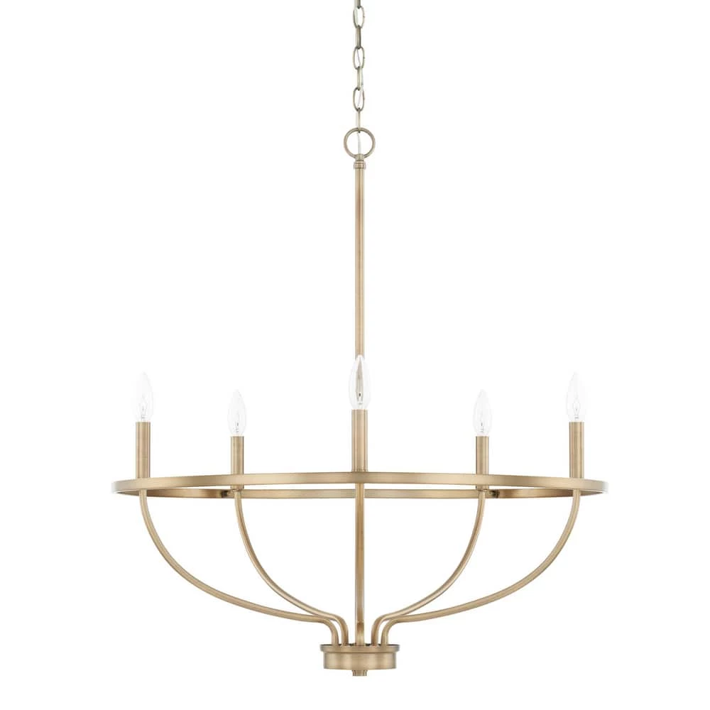 Buy π Capital Lighting Greyson 60W 5-Light Candelabra E-12 Incandescent Chandelier in Aged Brass βοΈ 1 Buy π Capital Lighting Greyson 60W 5-Light Candelabra E-12 Incandescent Chandelier in Aged Brass βοΈ