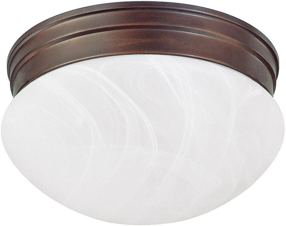 Wholesale π Capital Lighting 4-1/2 x 7 in. 1-Light Ceiling Fixture in Burnished Bronze with White Faux Alabaster Glass Shade π 1 Wholesale π Capital Lighting 4-1/2 x 7 in. 1-Light Ceiling Fixture in Burnished Bronze with White Faux Alabaster Glass Shade π