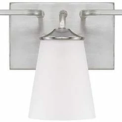 Coupon 😉 Capital Lighting Braylon 100W 3-Light Medium E-26 Base Incandescent Vanity in Brushed Nickel 💯