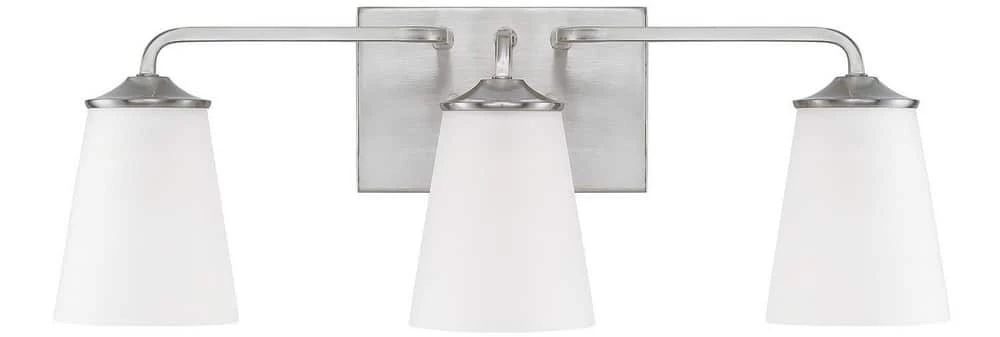 Coupon π Capital Lighting Braylon 100W 3-Light Medium E-26 Base Incandescent Vanity in Brushed Nickel π― 1 Coupon π Capital Lighting Braylon 100W 3-Light Medium E-26 Base Incandescent Vanity in Brushed Nickel π―