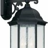 Outlet 🥰 Capital Lighting Main Street 19 in. 60W 3-Light Outdoor Wall Lantern in Black ✔️