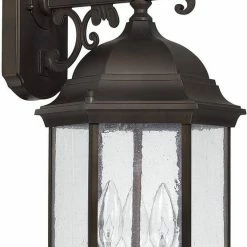 Deals 💯 Capital Lighting Main Street 3-Light 60W Wall Lantern in Old Bronze ⌛