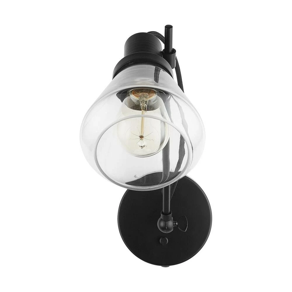 Budget 🤩 Capital Lighting Capital Sconces 100W 1-Light Medium E-26 Incandescent Wall Sconce in Matte Black 🤩 2 Budget 🤩 Capital Lighting Capital Sconces 100W 1-Light Medium E-26 Incandescent Wall Sconce in Matte Black 🤩 - Image 2