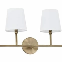 Best reviews of 🛒 Capital Lighting Dawson 60W 4-Light Incandescent Candelabra E-12 B10 Vanity Fixture in Aged Brass 🎉