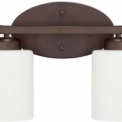 Promo 🌟 Capital Lighting Dixon 2-Light Vanity Fixture in Bronze ⭐
