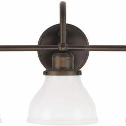 Best deal ✨ Capital Lighting Baxter 3-Light Vanity Fixture in Burnished Bronze 🤩