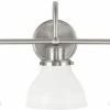 Best deal ⌛ Capital Lighting Baxter 100W 3-Light Vanity Fixture in Brushed Nickel ❤️