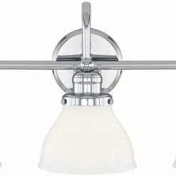 Coupon 🎉 Capital Lighting Baxter 100W 3-Light Medium E-26 Base Incandescent Vanity in Polished Chrome ✨