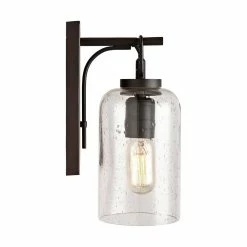 Discount 🎁 Capital Lighting Elijah 100W 1-Light Medium Incandescent Wall Sconce in Old Bronze 🛒 -Capital Lighting Sales Query 537