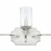 Buy 🧨 Capital Lighting Oxford 60W 3-Light Incandescent Vanity Fixture in Silver Patina 👍