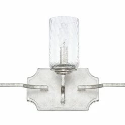 Buy 🧨 Capital Lighting Oxford 60W 3-Light Incandescent Vanity Fixture in Silver Patina 👍