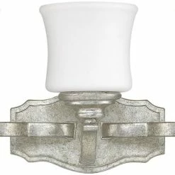 Deals 😉 Capital Lighting Blair 100W 3-Light Medium E-26 Base Incandescent Vanity in Antique Silver 🎁