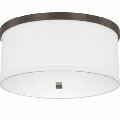 Promo ⌛ Capital Lighting Midtown 40W 3-Light Medium E-26 Base Incandescent Ceiling Fixture in Burnished Bronze ❤️