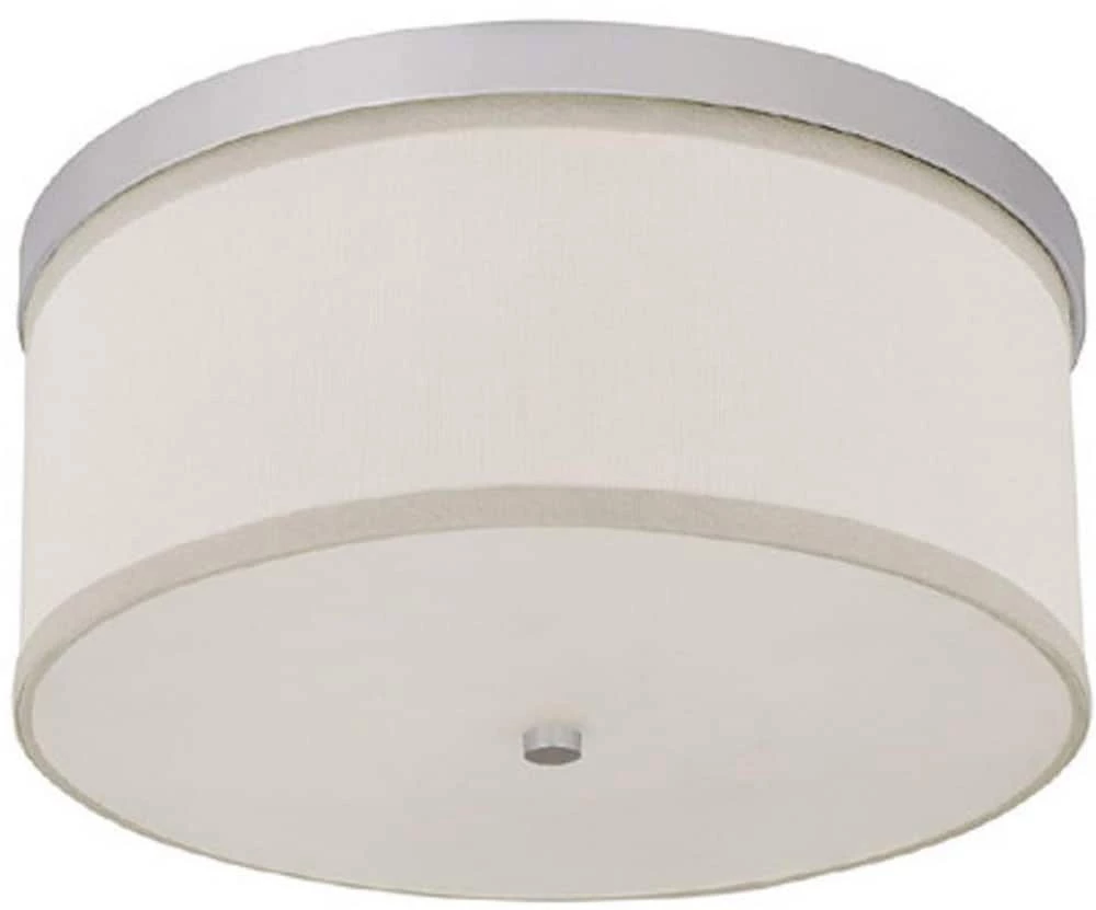 Buy π Capital Lighting Midtown 40 W 3-Light Medium Flush Mount Ceiling Fixture in Matte Nickel π 1 Buy π Capital Lighting Midtown 40 W 3-Light Medium Flush Mount Ceiling Fixture in Matte Nickel π