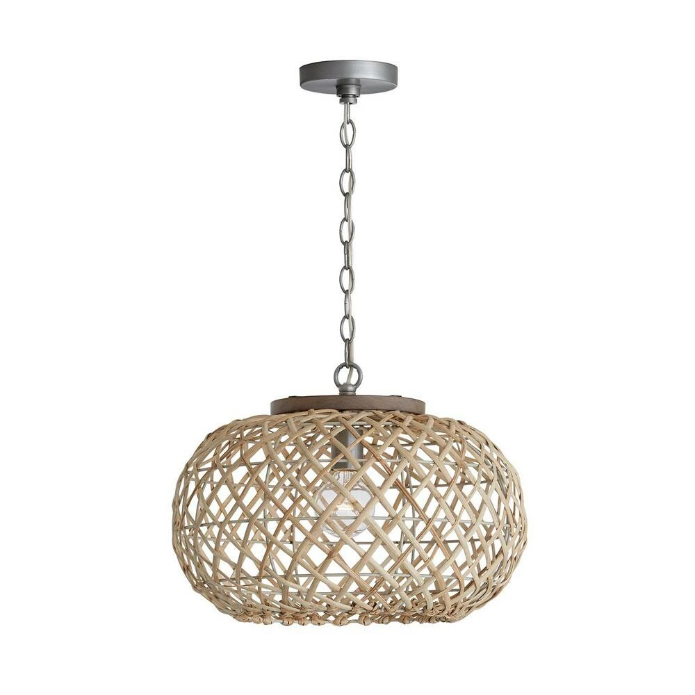 Hot Sale π Capital Lighting Rainey 100W 1-Light Medium E-26 Pendant in Grey Wash with Antique Nickel β¨ 2 Hot Sale π Capital Lighting Rainey 100W 1-Light Medium E-26 Pendant in Grey Wash with Antique Nickel β¨ - Image 2