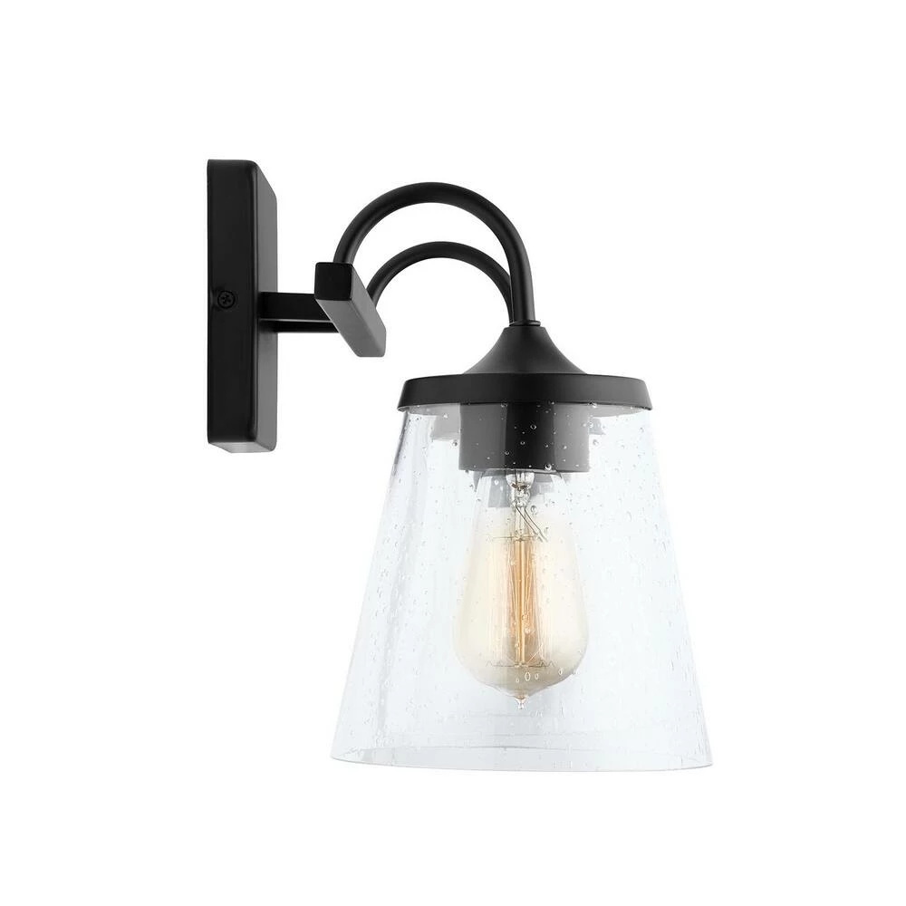 Budget 🌟 Capital Lighting Jayne 100W 2-Light Medium Vanity Fixture in Matte Black ✨ 3 Budget 🌟 Capital Lighting Jayne 100W 2-Light Medium Vanity Fixture in Matte Black ✨ - Image 3