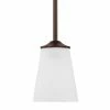 Coupon 🧨 Capital Lighting Braylon 51-1/2 in. 1-Light Mini Pendant in Bronze 🥰