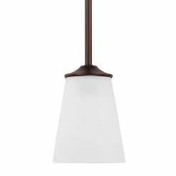 Coupon 🧨 Capital Lighting Braylon 51-1/2 in. 1-Light Mini Pendant in Bronze 🥰