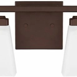 Best Pirce 😉 Capital Lighting Baxley 2-Light Vanity Fixture in Bronze 🔥