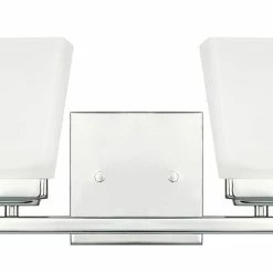 Deals 🔥 Capital Lighting Baxley 100W 2-Light Medium E-26 Incandescent Vanity Fixture in Polished Nickel 😉